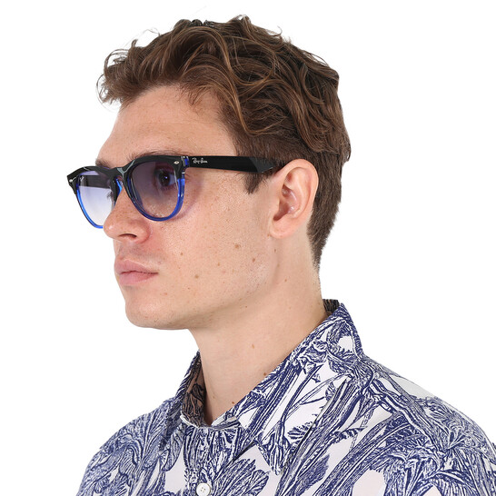 Ray-Ban Iris Blue Gradient Phantos Unisex Sunglasses RB4471