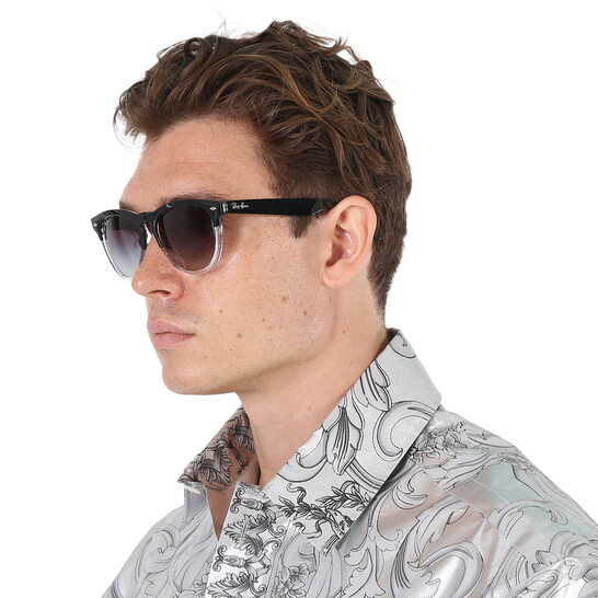 Ray-Ban Iris Grey Gradient Blue Phantos Unisex Sunglasses  display picture 1