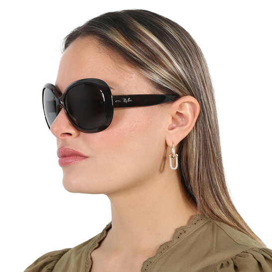 Ray-Ban Jackie Ohh II Green Classic Butterfly Ladies Sunglasses