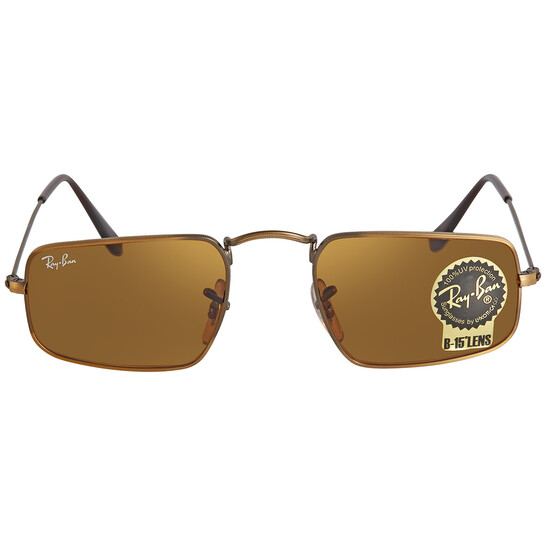 Ray-Ban JULIE brown Sunglasses Ray-Ban RB3957 Julie Gold/Bronze/Brown Prescription Sunglasses main image 2
