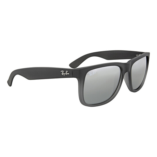 Ray-Ban Justin Classic Silver Gradient Mirror Rectangular