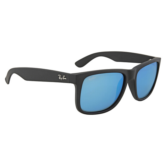 Ray-Ban Justin Color Mix Blue Mirror Square Men's Sunglasses