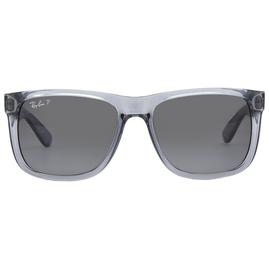 Ray-Ban Justin Gray Gradient Polarized Square Men's
