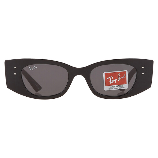 Ray-Ban Kat Bio Based Dark Grey Irregular Unisex Sunglasses