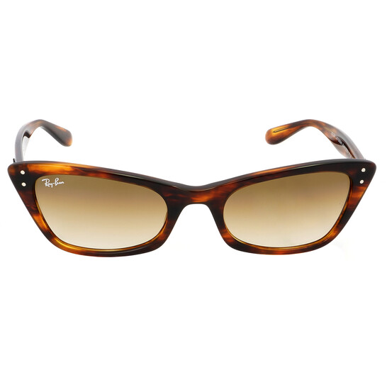 Ray-Ban Lady Burbank Light Brown Gradient Cat Eye Ladies