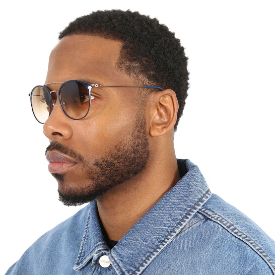 Ray-Ban Light Brown Gradient Phantos Unisex Sunglasses  display picture 3