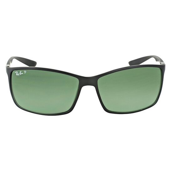 Ray-Ban Liteforce Polarzed Green Square Men's Sunglasses RB4179