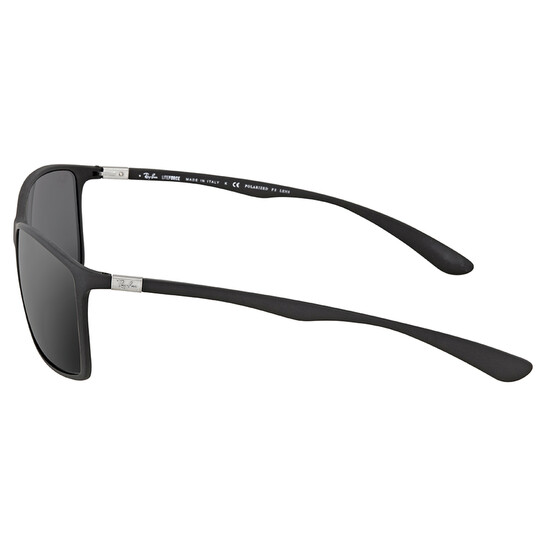 Ray-Ban Liteforce Polarized Silver Mirror Square Men's
