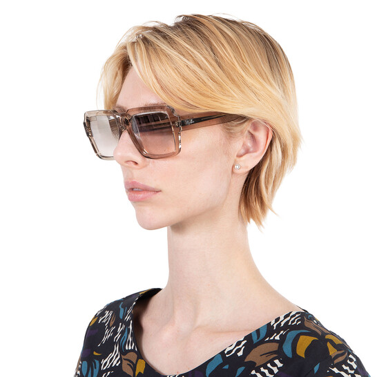 Ray-Ban Magellan Bio Based Light Brown Gradient Square Unisex