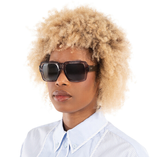 Ray-Ban Magellan Bio Based Polarized Grey Mirror Gradient Square