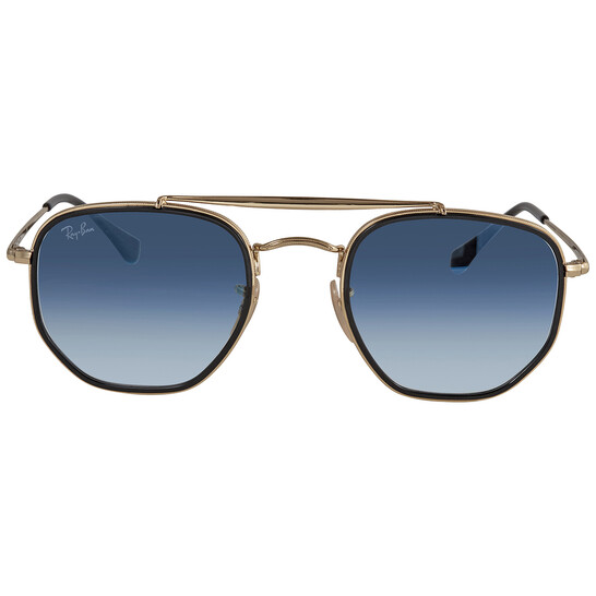 Ray-Ban Marshal II Light Blue Gradient Hexagonal Unisex