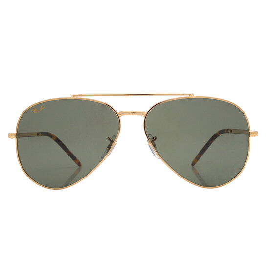 Ray-Ban New Aviator Green Aviator Unisex Sunglasses RB3625  display picture 1