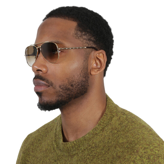 Ray-Ban New Aviator Light Brown Gradient Pilot Unisex  display picture 2