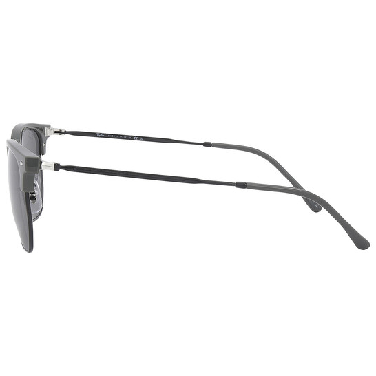 Ray Ban New Clubmaster Dark Gray Irregular Unisex Sunglasses RB4416 6653B1 53 - 546x546 Image #3