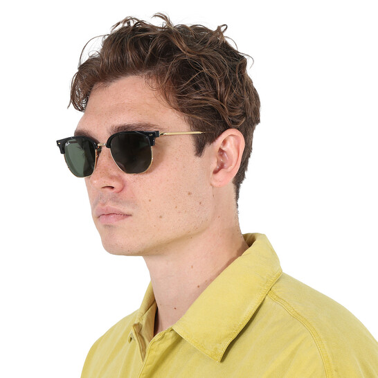 Ray-Ban New Clubmaster Green Unisex Sunglasses RB4416 601/31