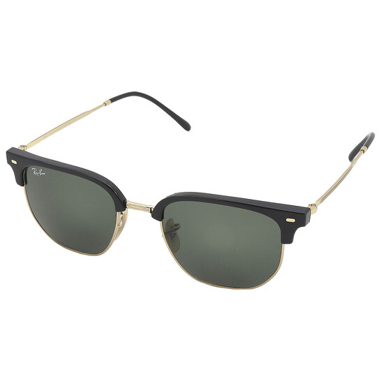 【ほぼ新品】 RayBan RB4416 Ray-Ban New Clubmaster Green Unisex Sunglasses RB4416 601/31