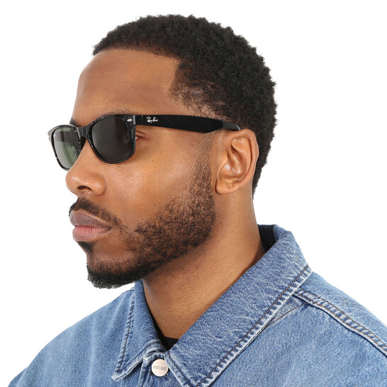 Ray-Ban New Wayfarer Classic Green Classic G-15 Unisex Sunglasses