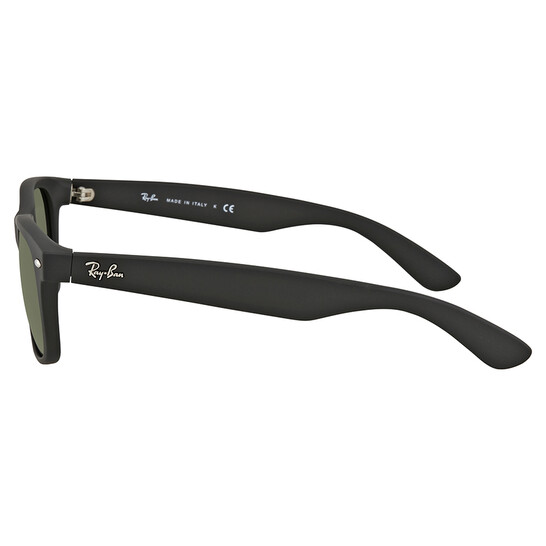 Ray Ban New Wayfarer Classic Green Unisex Sunglasses RB2132 622 55 - 546x546 Image #4