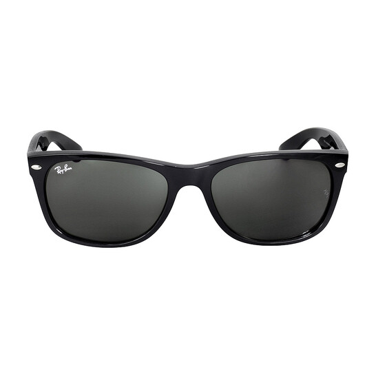Ray-Ban New Wayfarer Classic Green Unisex Sunglasses RB2132  display picture 1
