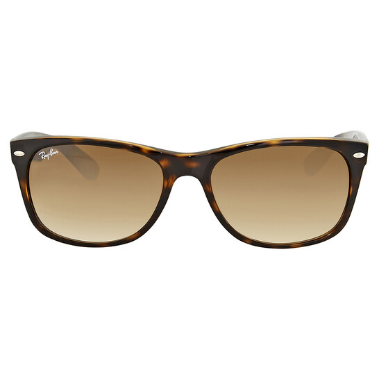 Ray Ban New Wayfarer Classic Light Brown Gradient Unisex Sunglasses RB2132 710/51 58 - 546x546