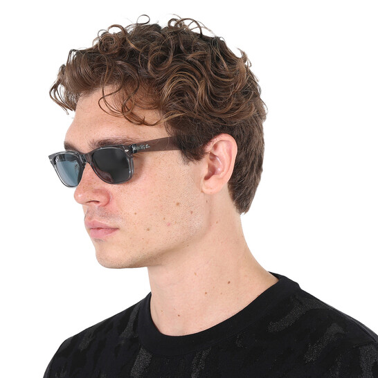 Ray Ban New Wayfarer Classic Polarized Blue Unisex Sunglasses RB2132 64503R  52