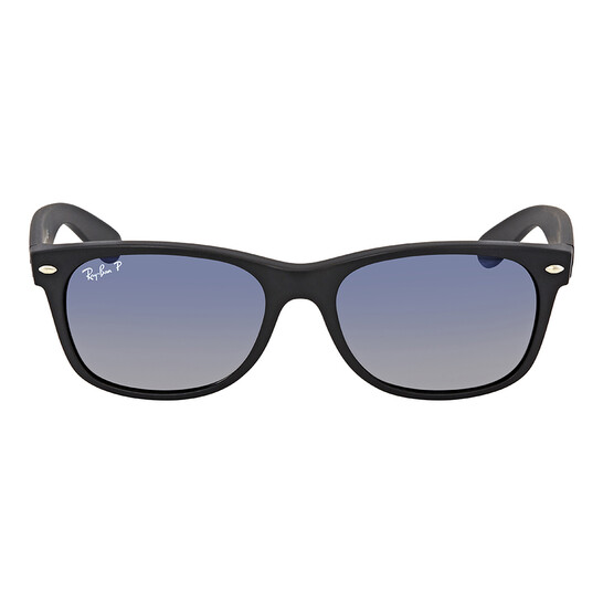邦楽 Wayfarer Ray-Ban New Wayfarer Classic Polarized Blue/Grey Gradient