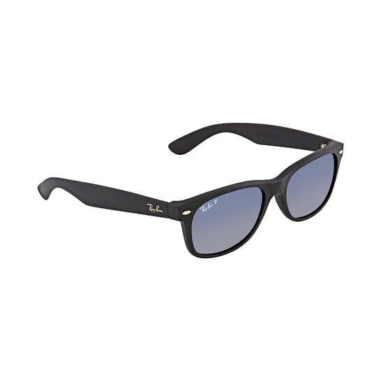 RB2132F.601S/78.55口18/140 Ray-Ban New Wayfarer Classic Polarized Blue/Grey Gradient