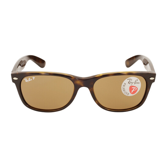 Ray-Ban New Wayfarer Classic Polarized Brown Unisex