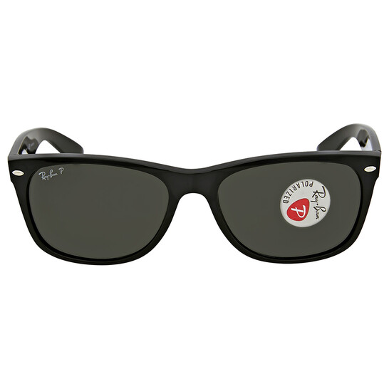 小物 Ray-Ban NEW WAYFARER 2132-F 901 58 Ray-Ban New Wayfarer Classic Polarized Green Classic G-15