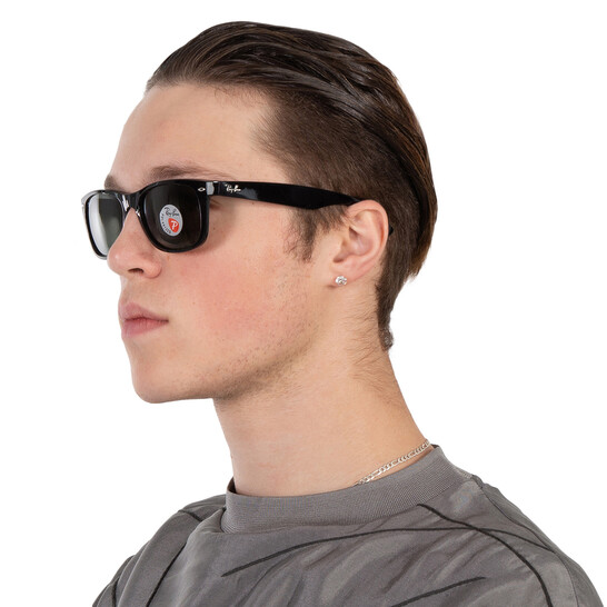 Ray-Ban New Wayfarer Classic Polarized Green Classic G-15 Unisex