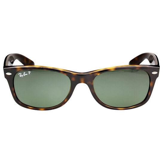Ray-Ban New Wayfarer Classic Polarized Green Classic G-15  display picture 3