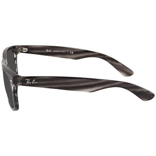 小物 Ray-Ban NEW WAYFARER RB2132F 601/64 55 NEW WAYFARER COLOR MIX Sunglasses in Striped Grey and Dark