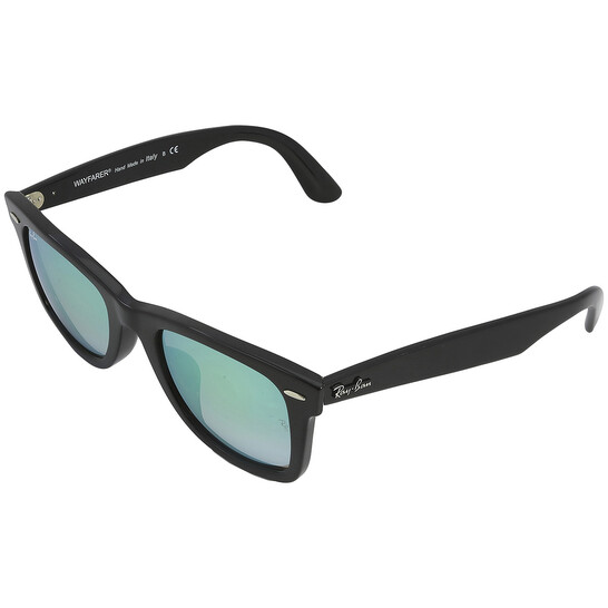 小物 Ray-Ban WAYFARER 0RB2140F 601/52 GREEN Ray-Ban Original Wayfarer Classic Grey Gradient Mirror Green