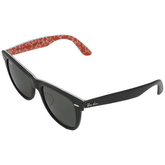 【恭介】Ray-Ban WAYFARER RB2140-F 1016 Ray-Ban Original Wayfarer Rare Prints Green Classic G-15