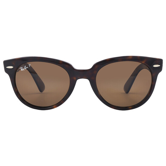 Ray-Ban Orion Brown Polarized Cat Eye Unisex Sunglasses RB2199 902