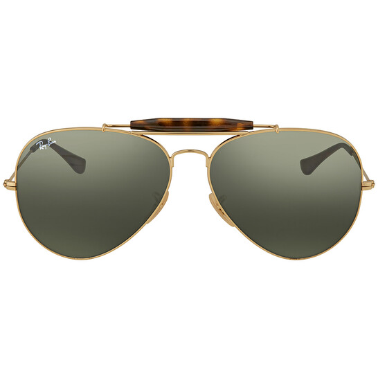 Ray Ban Outdoorsman Green Classic G-15 Aviator Unisex Sunglasses RB3029 181 62 Ray Ban Outdoorsman Green Classic G-15 Aviator Unisex Sunglasses RB3029 181 62 - 546x546