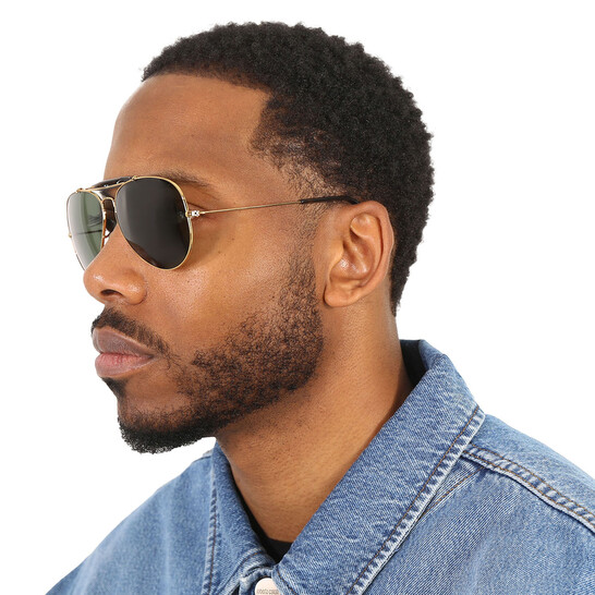 Ray Ban Outdoorsman Green Classic G-15 Aviator Unisex Sunglasses RB3029 181 62 Ray Ban Outdoorsman Green Classic G-15 Aviator Unisex Sunglasses RB3029 181 62 - 546x546 Image #2