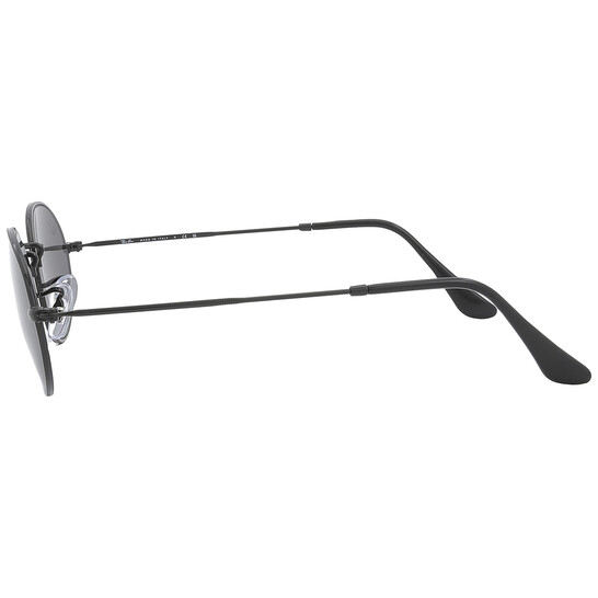 Ray-Ban Oval Dark Gray Unisex Sunglasses RB3547 002/B1 54