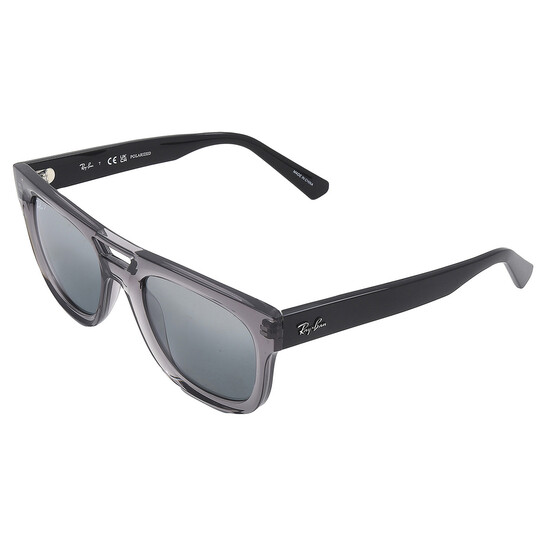 Ray-Ban Phil Bio Based Polarized Grey Gradient Mirror Square