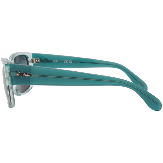 Brand new Polarized square blue ray bans Amazon.com: Ray-Ban RB4264 CHROMANCE POLARIZED Square Shaped  main image 2