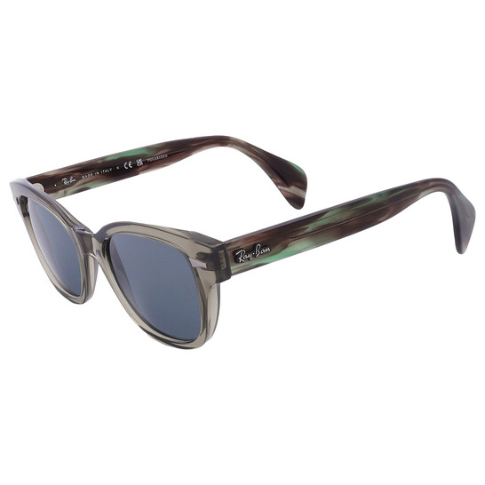 【アウトレット】Ray-Ban サングラス スクエア RB0880S 66353R Ray-Ban Polarized Dark Blue Square Unisex Sunglasses RB0880S