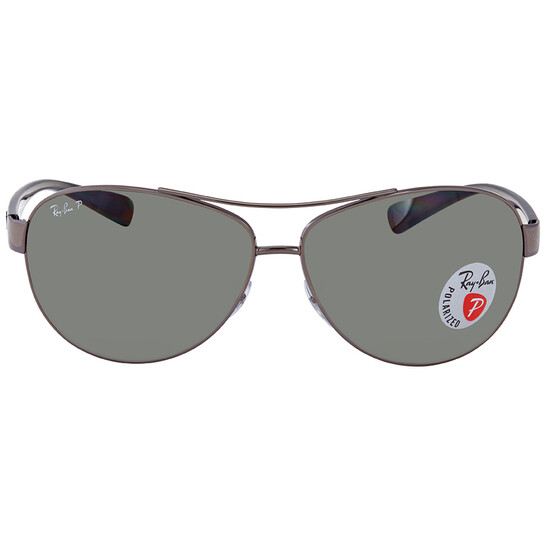 Ray-Ban Polarized Green Classic G-15 Pilot Men's Sunglasses RB3386