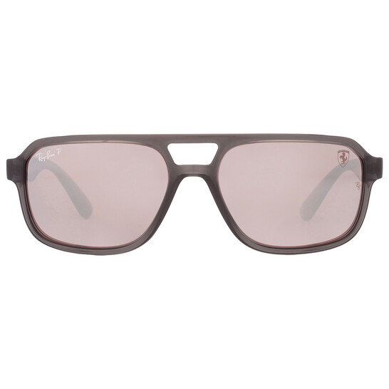 Ray-Ban Polarized Purple Silver Mirror Navigator Unisex  display picture 1