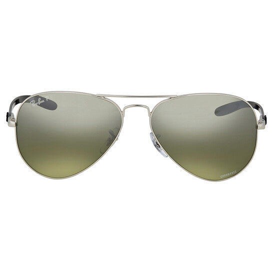 Ray-Ban Chormance Polarized Silver Mirror Aviator Unisex
