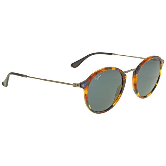 Ray-Ban Round Fleck Blue/Gray Classic Sunglasses RB2447  display picture 3