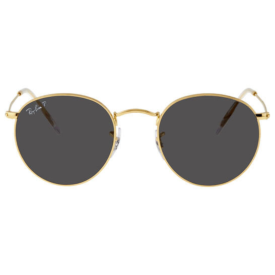Ray-Ban Round Metal Classic Polarized Black Unisex  display picture 3