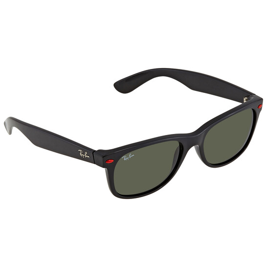 Ray-Ban フェラーリ ブラック G-15 RB2132M F60131 55-18 Ray-Ban Scuderia Ferrari Green Classic G-15 Square Unisex