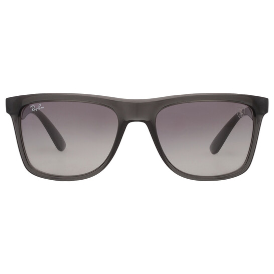 Ray-Ban Scuderia Ferrari Grey Gradient Square Unisex Sunglasses