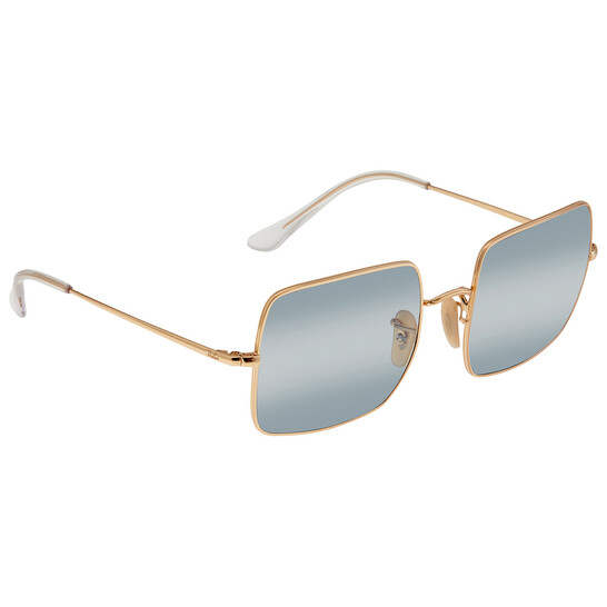 Ray-Ban Square 1971 Bi Gradient Clear Blue Gradient Unisex  display picture 3