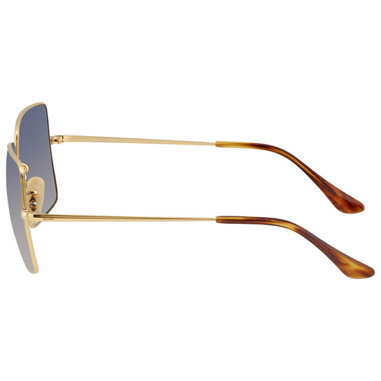 Ray-Ban SQUARE 1971 CLASSIC ゴールド 【生産終了品】 Ray-Ban SQUARE RB 1971 Gold/Green (9147/31) Sunglasses